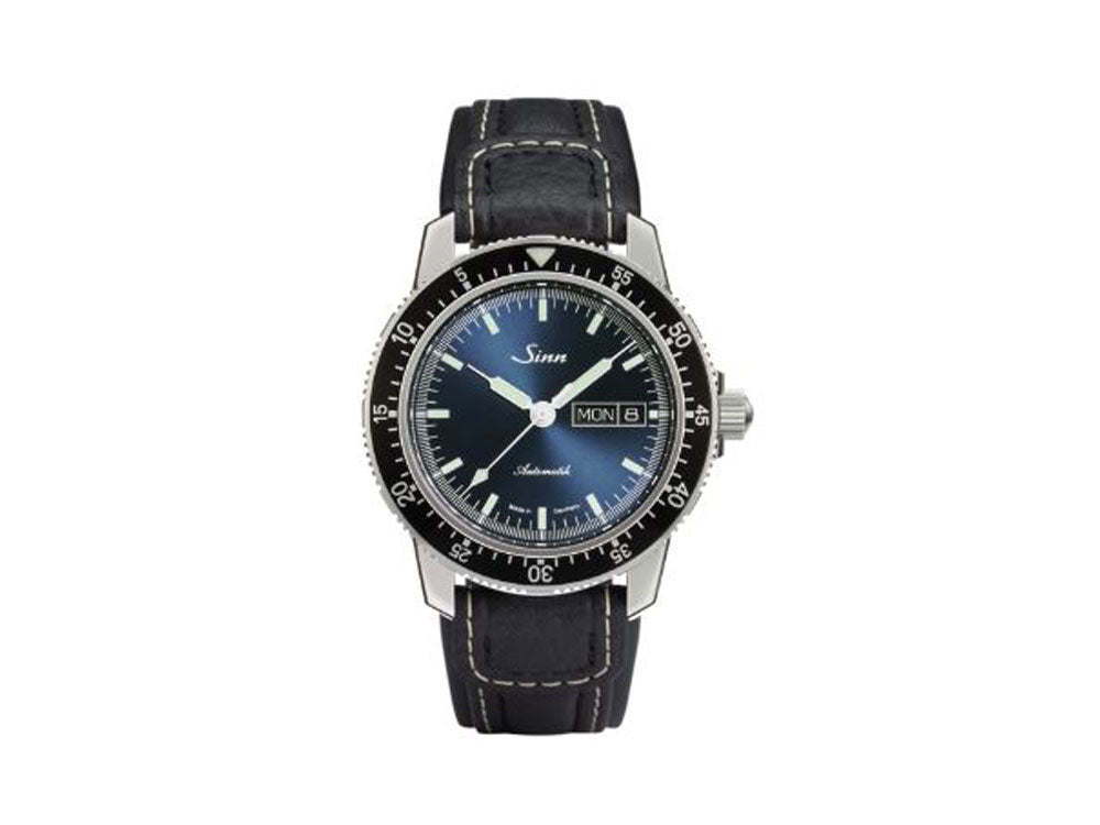Reloj Automático Sinn 104 St Sa I B, 41 mm, Azul, Correa de piel, 104.013 LB86