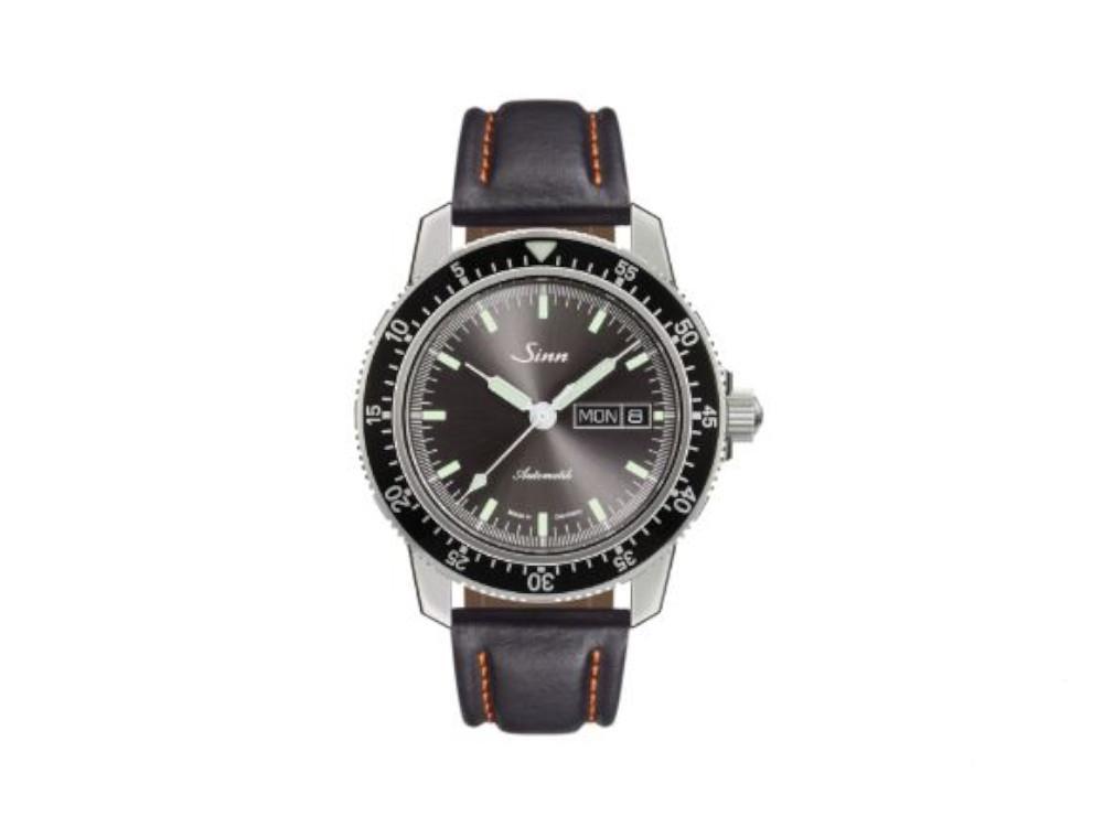 Reloj Automático Sinn 104 St Sa I A, SW 220-1, 41mm, Negro, Piel, 104.014 LB126
