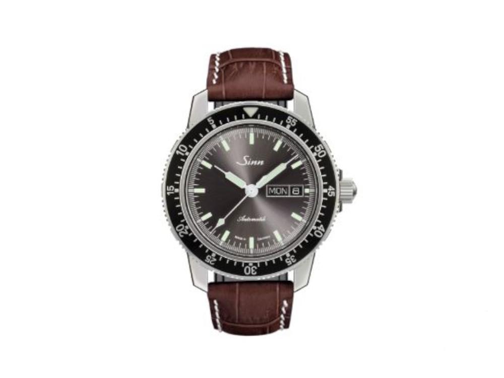 Reloj Automático Sinn 104 St Sa I A, 41 mm, Negro, Correa de piel, 104.014 LB2