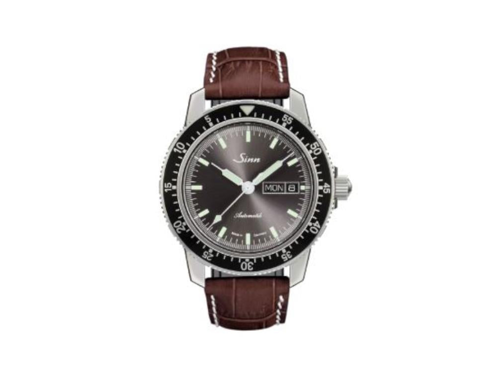 Reloj Automático Sinn 104 St Sa I A, 41 mm, Negro, Correa de piel, 104.014 LB2