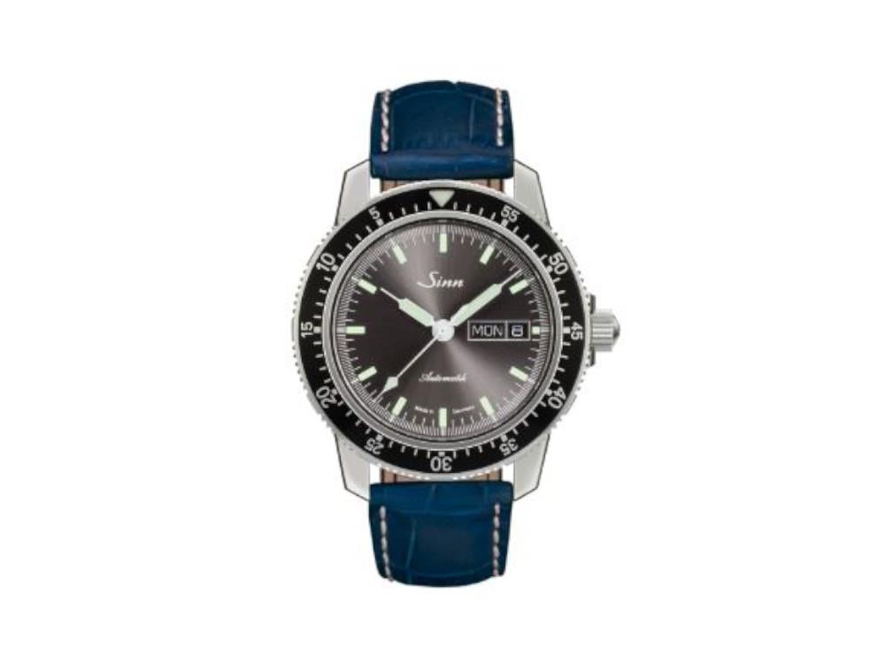 Reloj Automático Sinn 104 St Sa I A, 41 mm, Negro, Correa de piel, 104.014 LB3