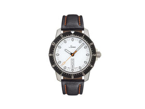 Reloj Automático Sinn 105 St Sa W, 41 mm, Blanco, Correa de piel, 105.011 LB126