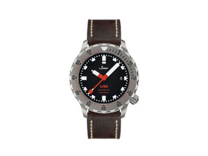 Reloj Automático Sinn U50, 41 mm, 50 atm, Acero submarino, Negro, 1050.010 LB115