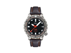 Reloj Automático Sinn U50, 41 mm, 50 atm, Acero submarino, Negro, 1050.010 LB126
