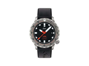Reloj Automático Sinn U50, 41 mm, Acero de submarino, Negro, 1050.010 SI44