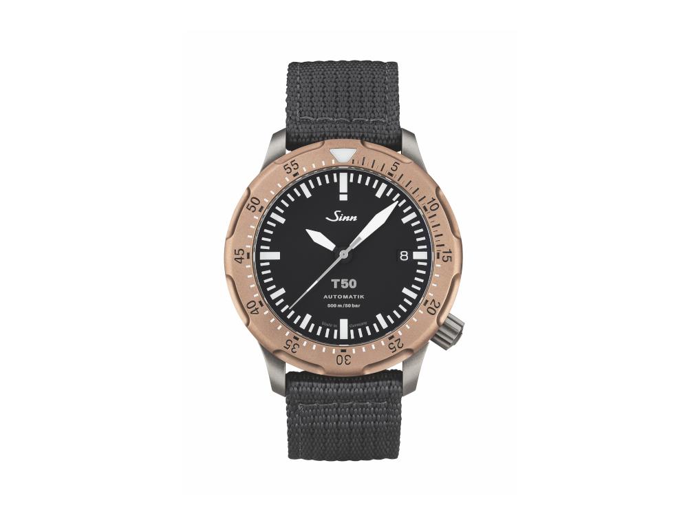 Reloj Automático Sinn T50 GBDR, Goldbronze 125, 41 mm, 50 atm, 1052.020 LB303
