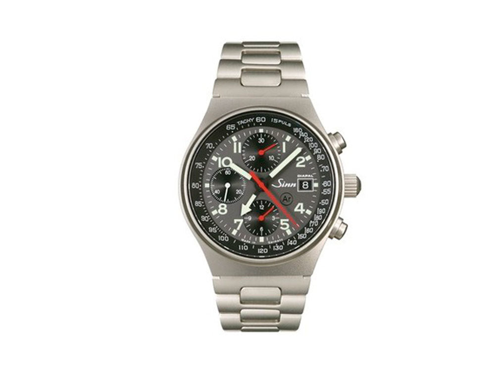 Reloj Automático Sinn 144 St DIAPAL, GMT, 41mm, Cronógrafo, 144.068 MB81