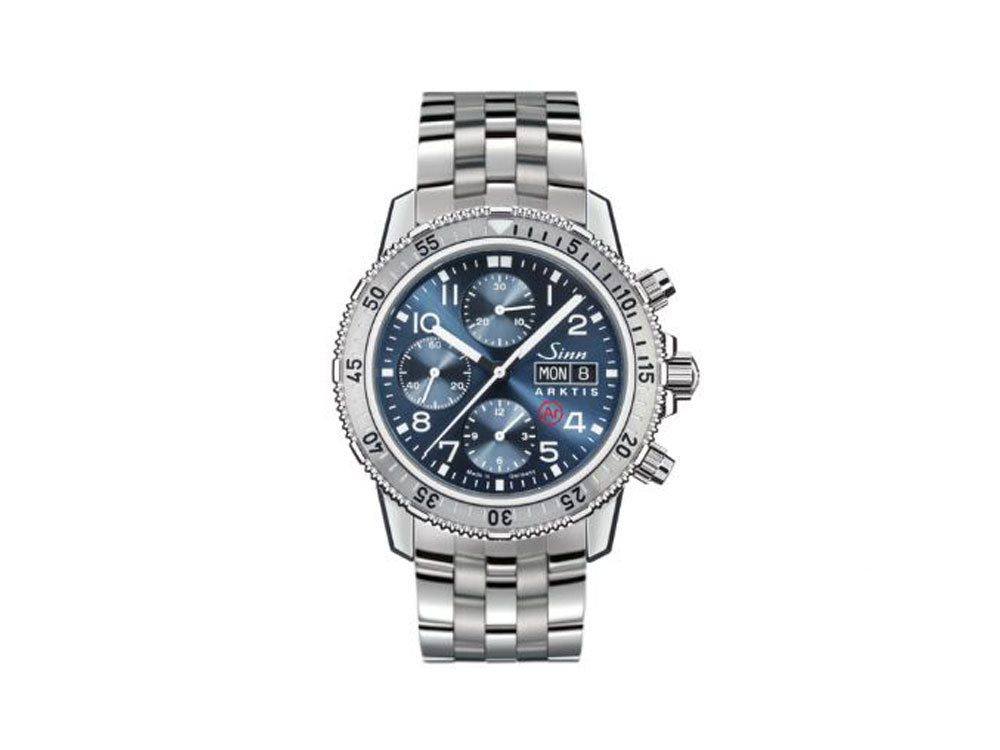 Reloj Automático Sinn 206 ARKTIS II, Valjoux 7750, Azul, 43 mm, 206.012 MB75