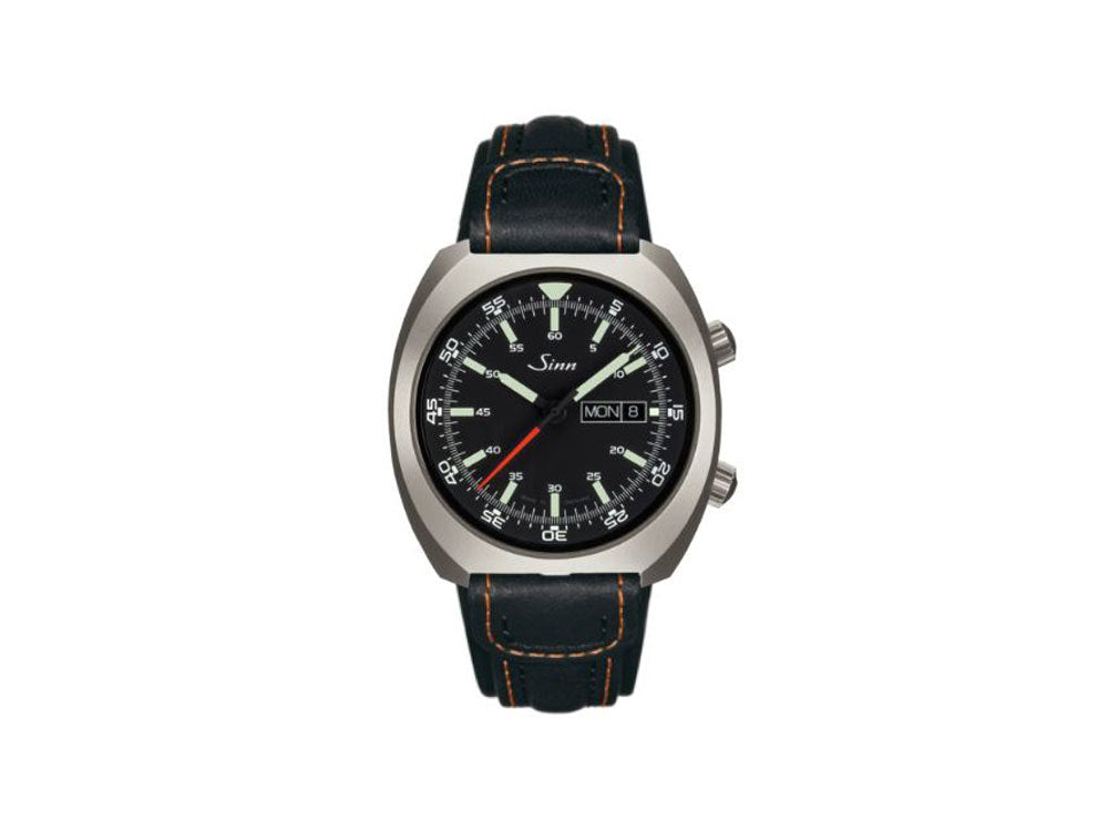 Reloj Automático Sinn 240 St, SW 220-1, 43 mm, Correa Piel, 240.010 LB101