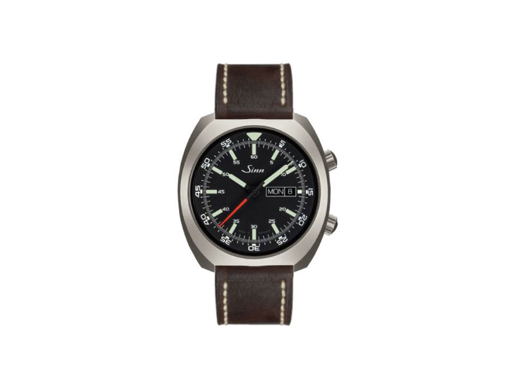 Reloj Automático Sinn 240 St, Acero inoxidable pulido, Negro, 240.010 LB127