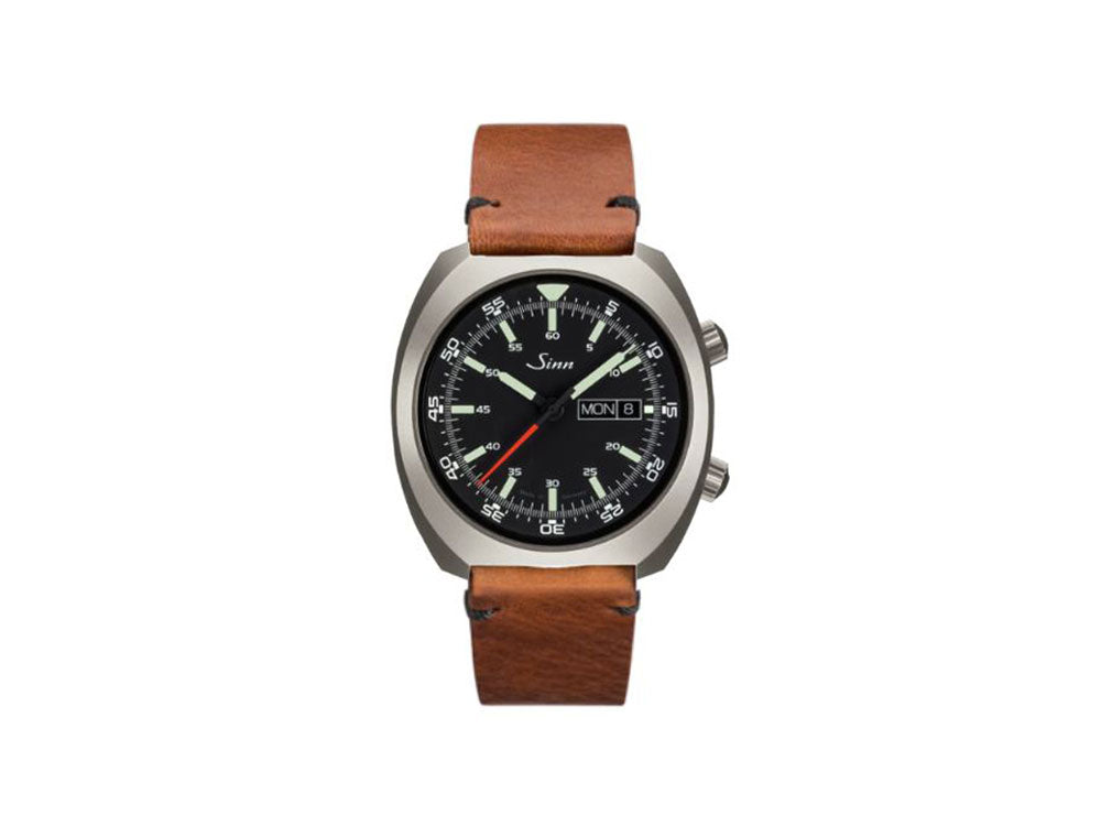 Reloj Automático Sinn 240 St, SW 220-1, 43 mm, Correa Piel, 240.010 LB139