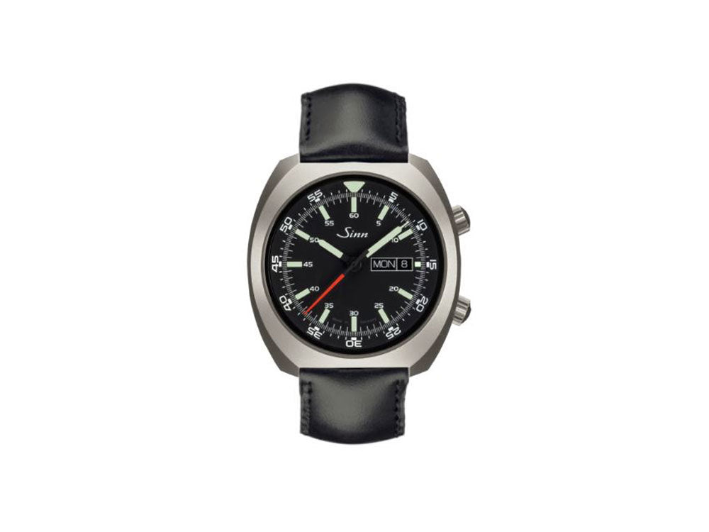 Reloj Automático Sinn 240 St, Acero inoxidable pulido, Negro, 240.010 LB34