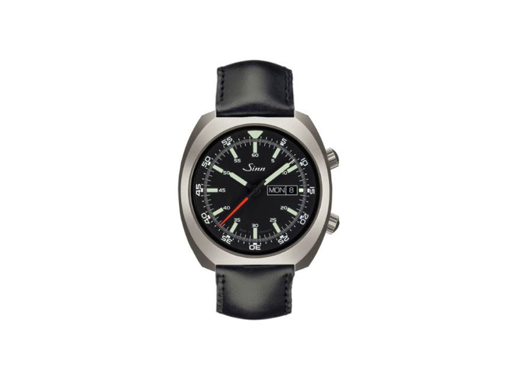 Reloj Automático Sinn 240 St, Acero inoxidable pulido, Negro, 240.010 LB34