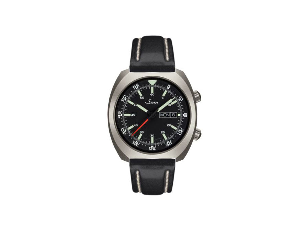 Reloj Automático Sinn 240 St, Acero inoxidable pulido, Negro, 240.010 LB36