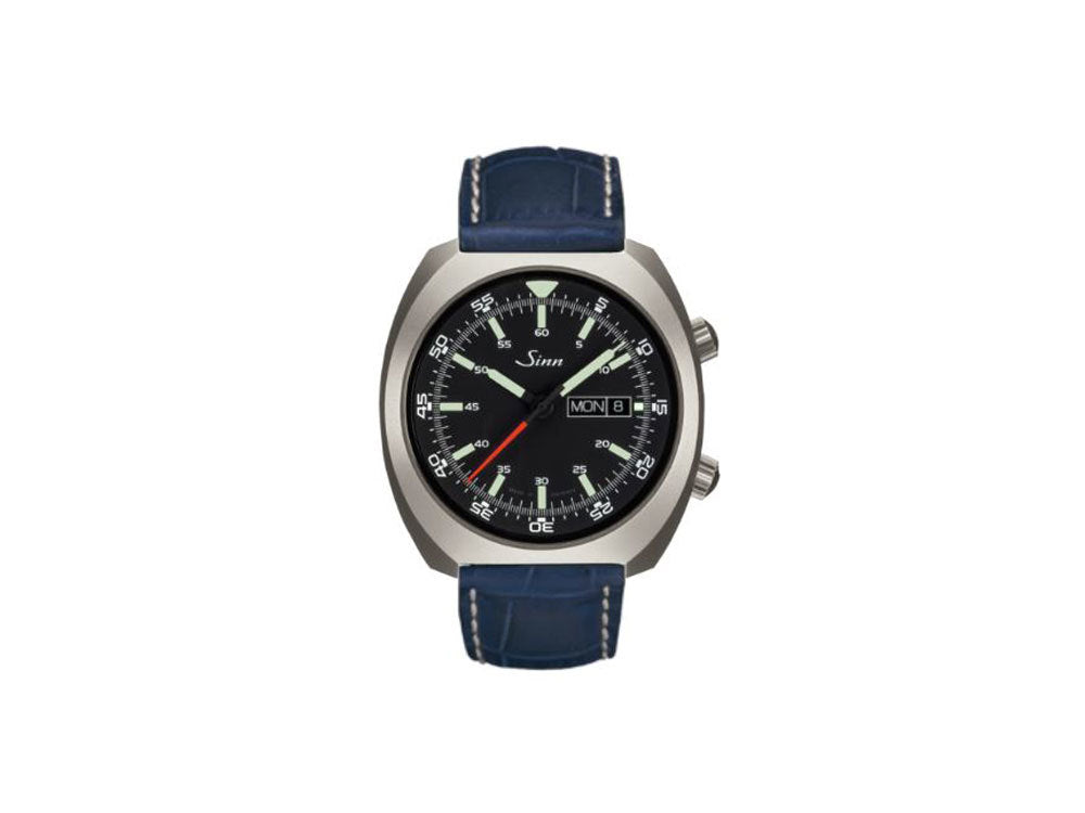 Reloj Automático Sinn 240 St, Acero inoxidable pulido, Negro, 240.010 LB8