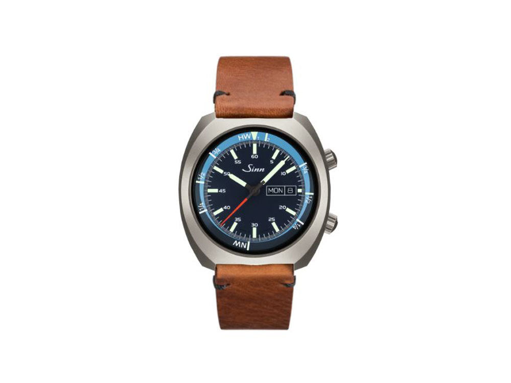Reloj Automático Sinn 240 St GZ, Acero inoxidable, Azul. 43mm, 240.011 LB139