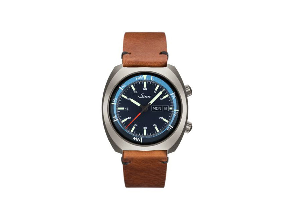 Reloj Automático Sinn 240 St GZ, Acero inoxidable, Azul. 43mm, 240.011 LB139
