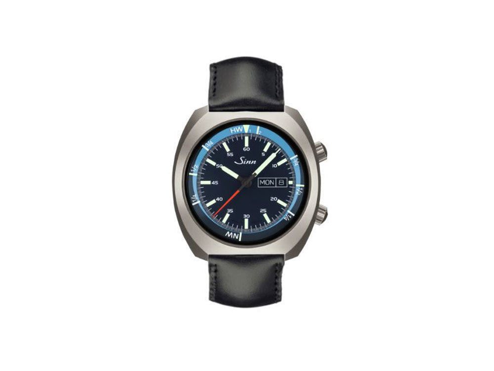 Reloj Automático Sinn 240 St GZ, Acero inoxidable, 43 mm, Azul, 240.011 LB34