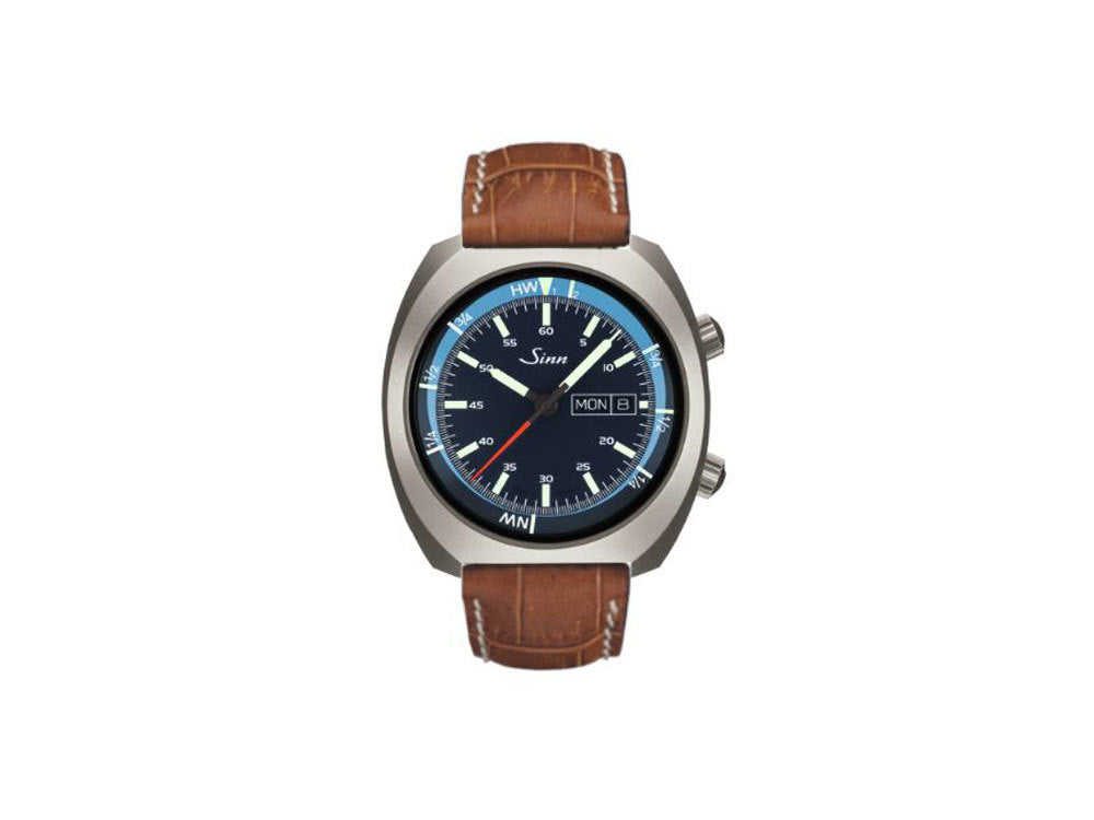 Reloj Automático Sinn 240 St GZ, Acero inoxidable pulido, Azul, 240.011 LB9