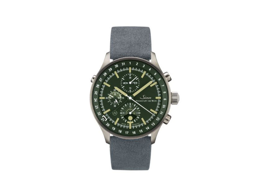 Reloj Automático Sinn 3006, Valjoux 7751, Cronógrafo, 44 mm, 3006.010 LB163