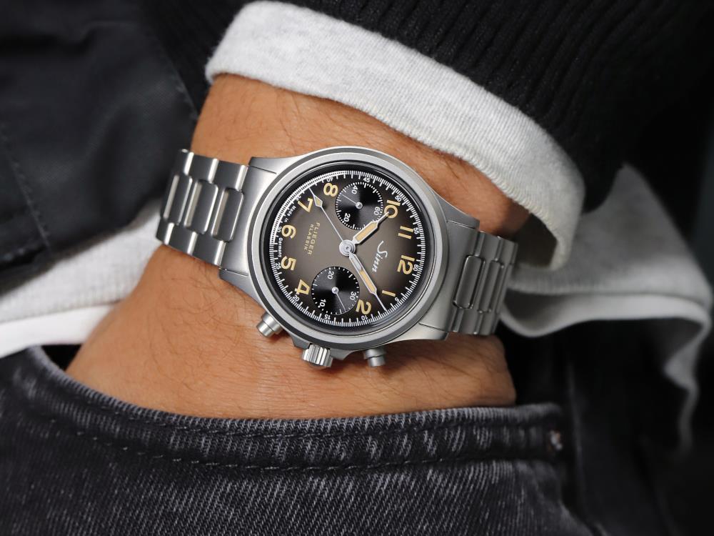 Reloj Automático Sinn 356 PILOT Classic AS E, SW 510, Cronógrafo, 356.0202 MB62