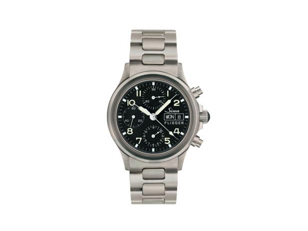 Reloj Automático Sinn 356 SA Pilot, SW 500, 38,5 mm, Cronógrafo, 356.070 MB59