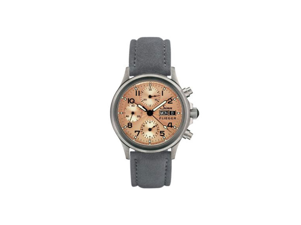 Reloj Automático Sinn 356 Sa PILOT II, Cronógrafo, 38,5mm, Marrón, 356.072 LB162