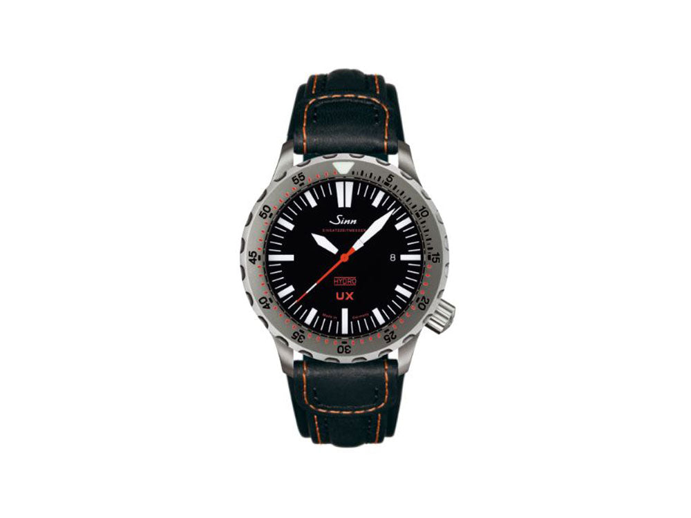 Reloj de Cuarzo Sinn UX Diving, ETA 955.652, 44mm, Negro, 403.030 LB101