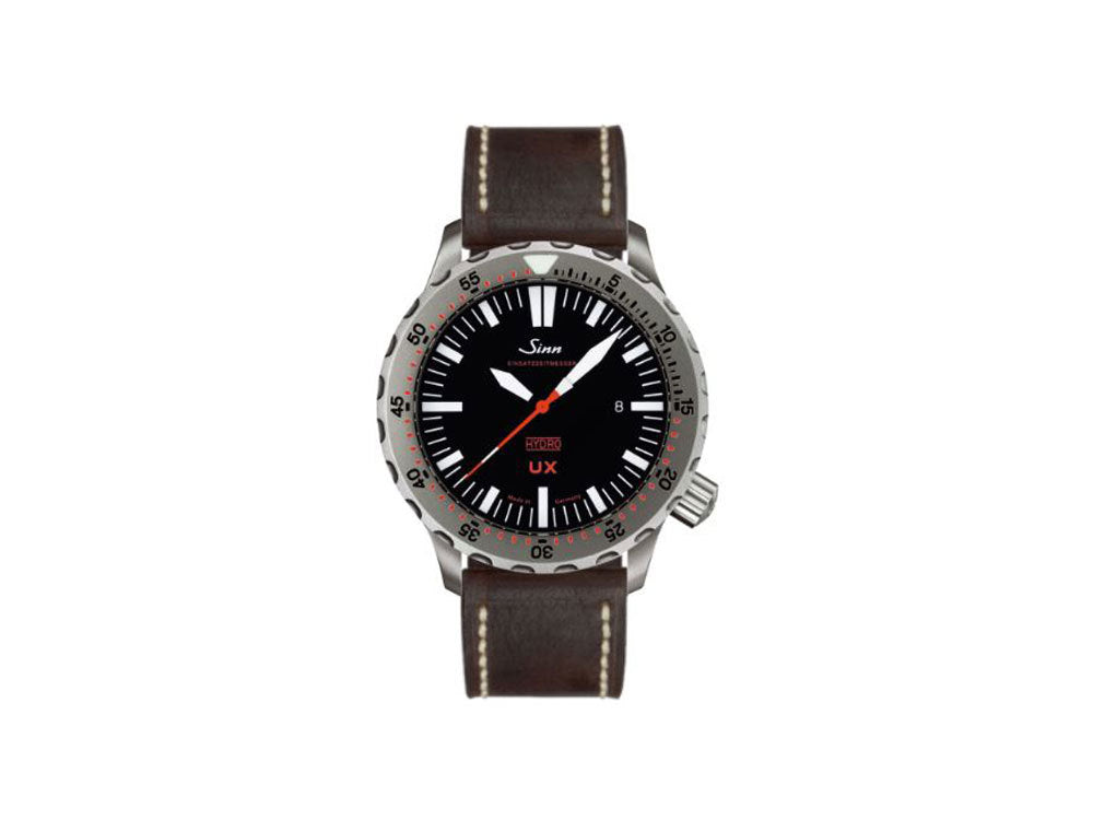 Reloj de Cuarzo Sinn UX Diving, ETA 955.652, 44mm, Negro, 403.030 LB127