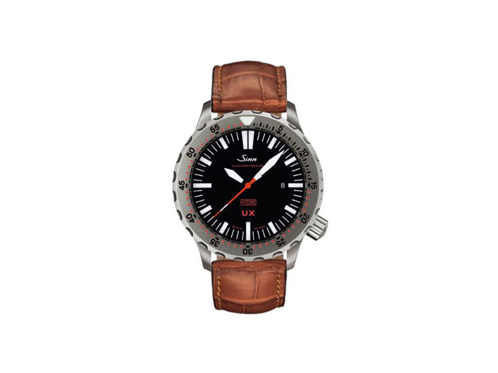 Reloj de Cuarzo Sinn UX Diving, ETA 955.652, 44mm, Negro, 403.030 LB17