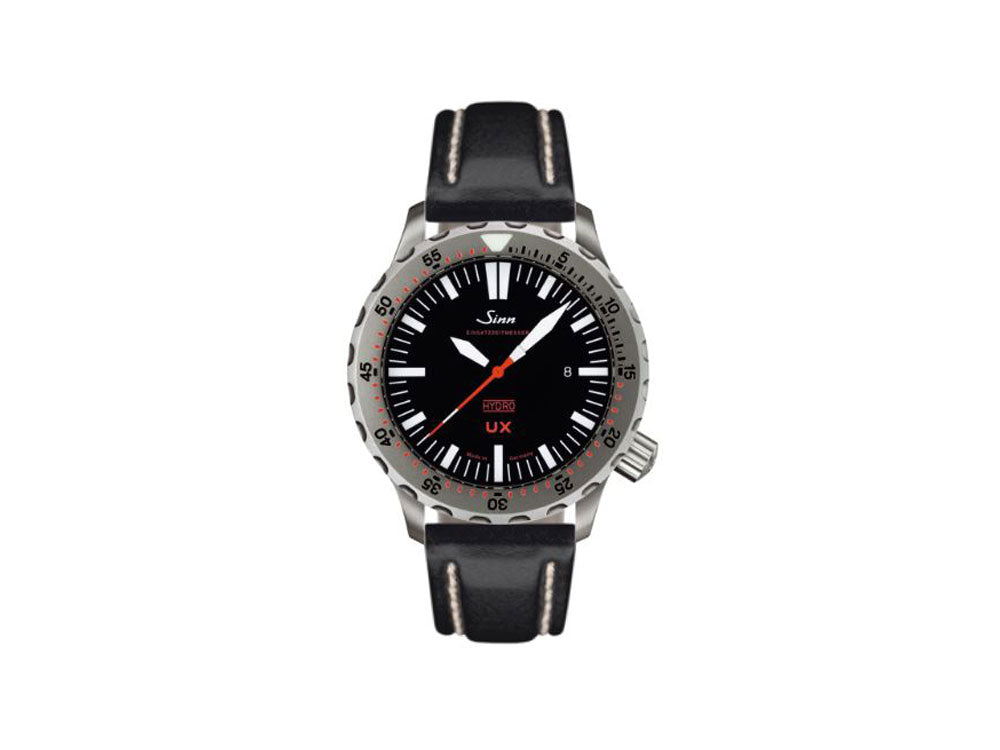 Reloj de Cuarzo Sinn UX Diving, ETA 955.652, 44mm, Negro, 403.030 LB36