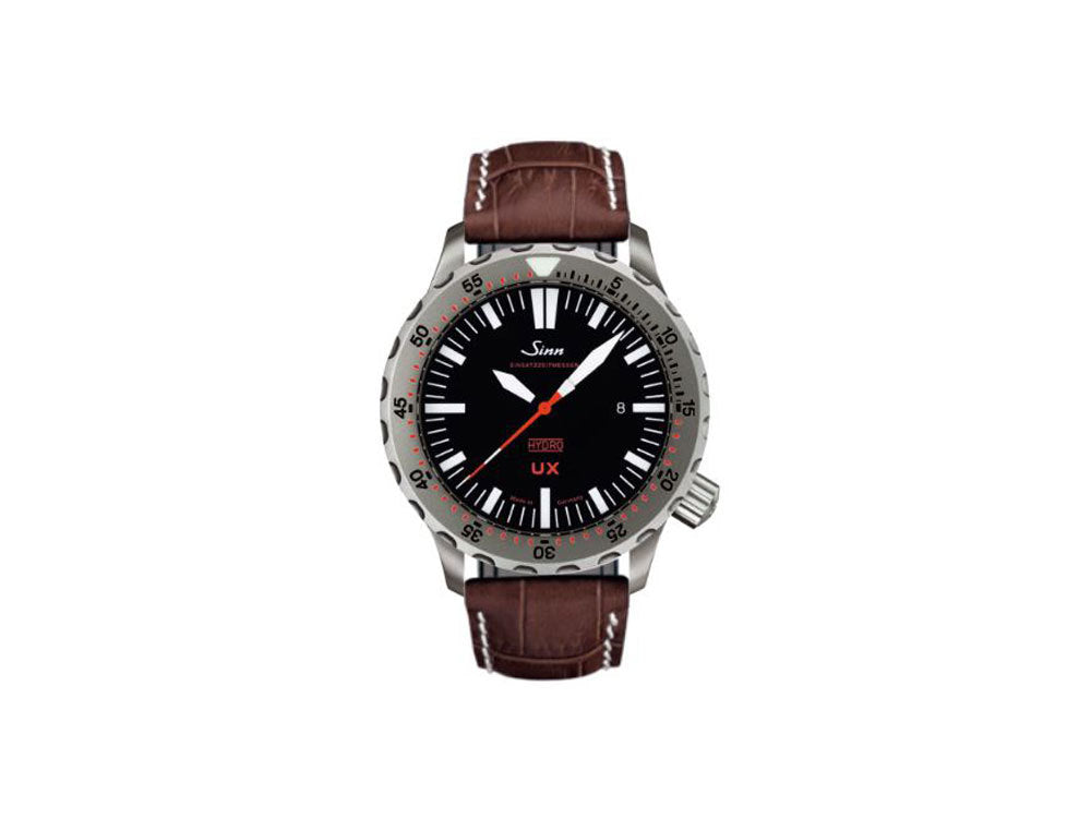 Reloj de Cuarzo Sinn UX Diving, ETA 955.652, 44mm, Negro, 403.030 LB7