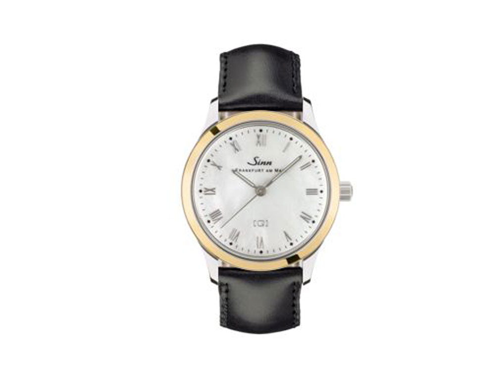 Reloj Sinn 434 St GG Mother-of-pearl W, ETA E64.101, 34mm, Piel, 434.021 LB32