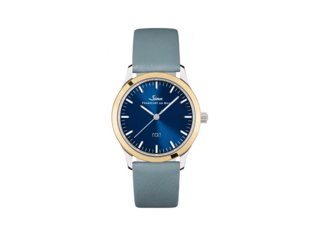 Reloj de Cuarzo Sinn 434 St GG B Lady, Azul, 34mm, Correa de piel, 434.022 LB148