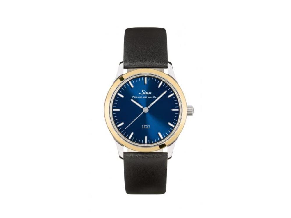 Reloj de Cuarzo Sinn 434 St GG B Lady, Azul, 34mm, Correa de piel, 434.022 LB151