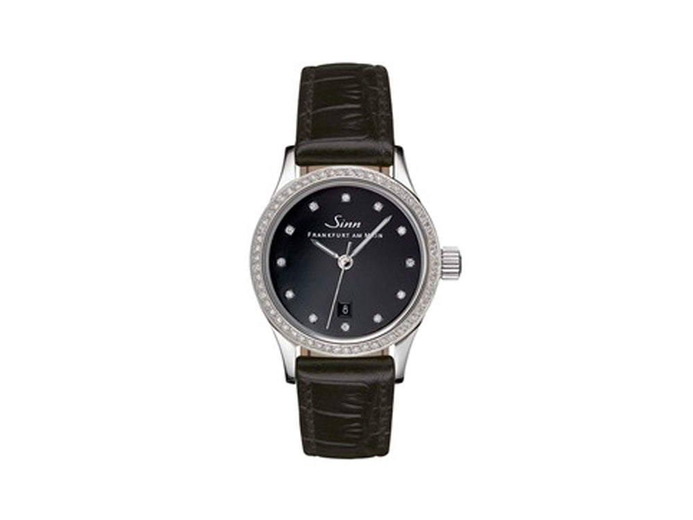 Reloj Automático Sinn 456 TW70 WG, ETA 2671, 28 mm, Diamantes, 456.030 LB51