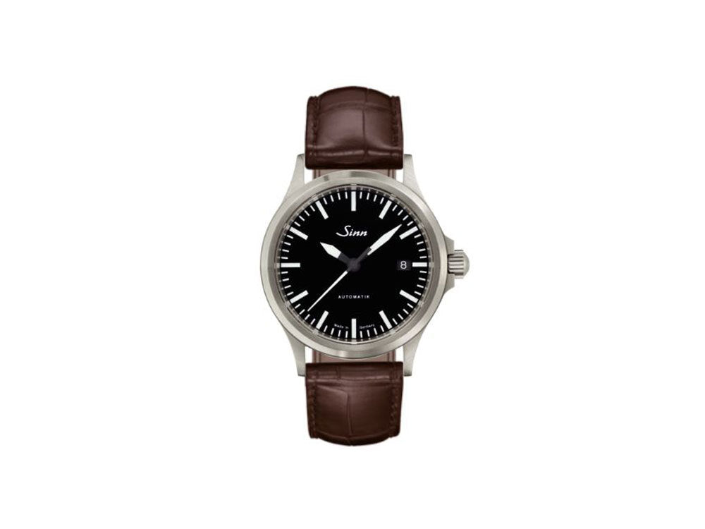 Reloj Automático Sinn 556 I, SW 200-1, Negro, Correa de piel, 556.010 LB13