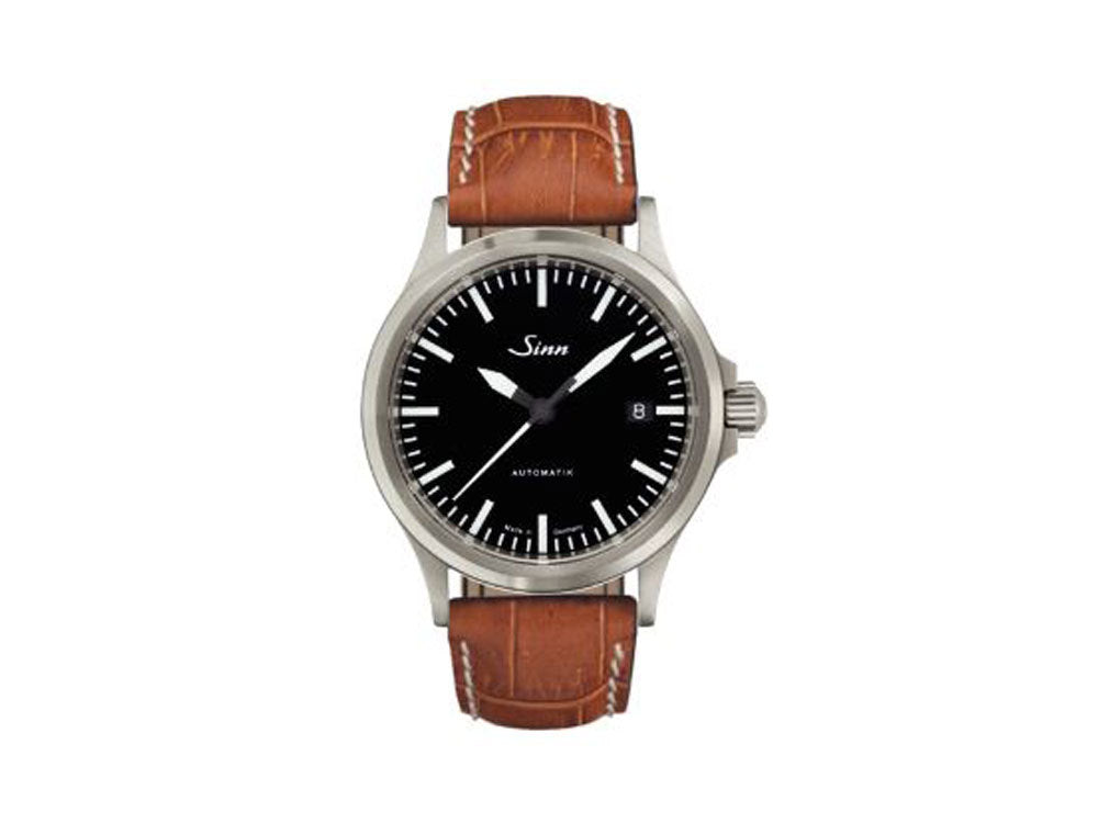 Reloj Automático Sinn 556 I, Negro, Correa de piel, 556.010 LB4