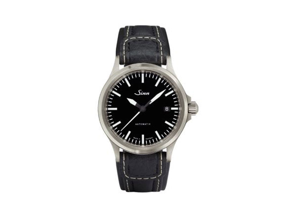 Reloj Automático Sinn 556 I, Negro, Correa de piel, 556.010 LB86