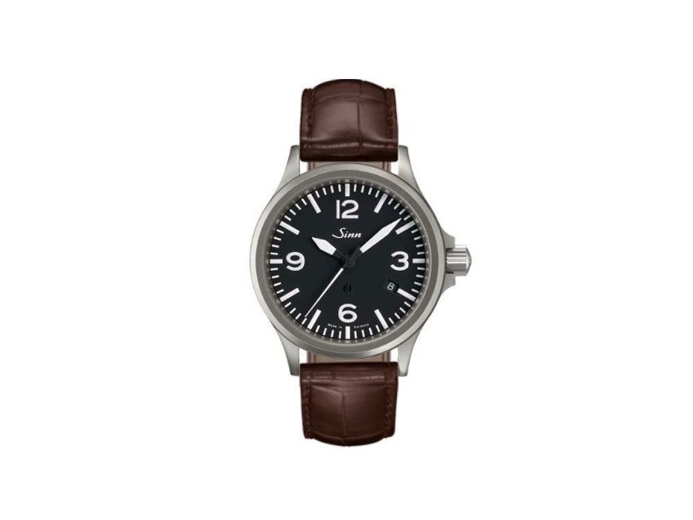 Reloj Automático Sinn 856, SW 300-1, 40 mm, Correa de piel, 856.011 LB13
