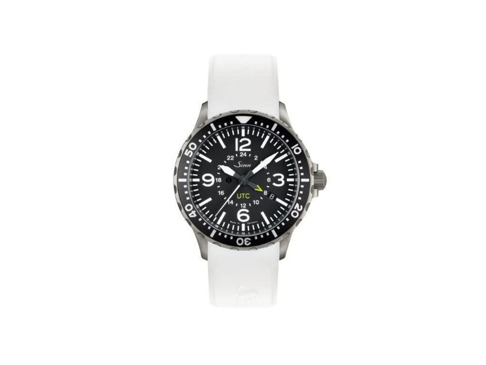 Reloj Automático Sinn 857 UTC, ETA 2893-2, 43mm, GMT, Silicona, 857.010 SI120