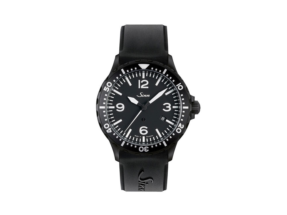Reloj Automático Sinn 857 S, SW 300-1, 43mm., PVD, Silicona, 857.021 SI47