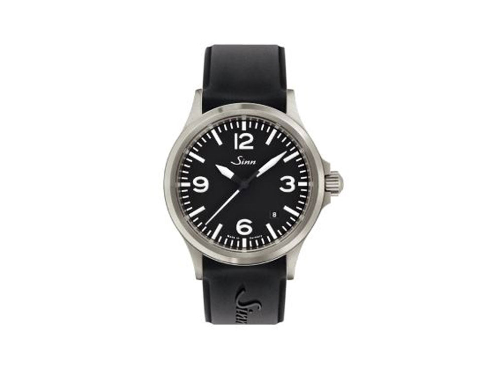 Reloj Automático Sinn 556 A, Negro, Correa de silicona, 556.014 SI44