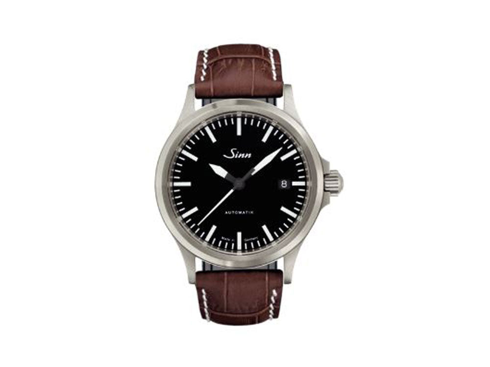 Reloj Automático Sinn 556 I, Negro, Correa de piel, 556.010 LB2