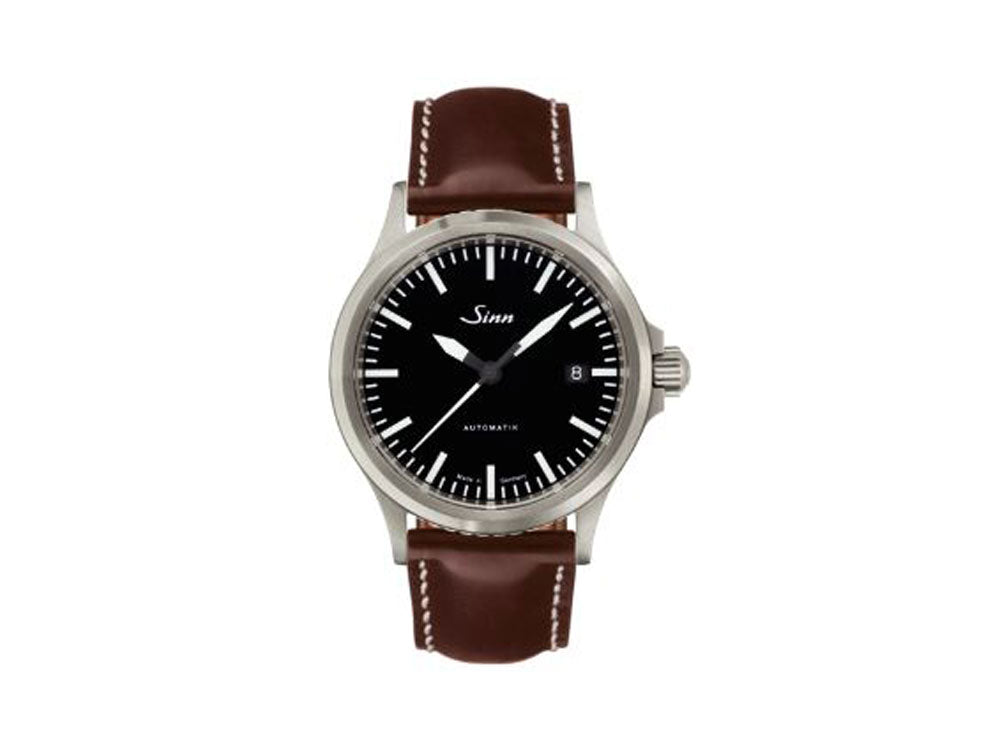 Reloj Automático Sinn 556 I, Negro, Correa de piel, 556.010 LB21