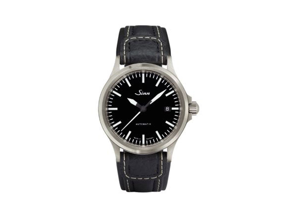 Reloj Automático Sinn 556 I, Negro, Correa de piel, 556.010 LB86