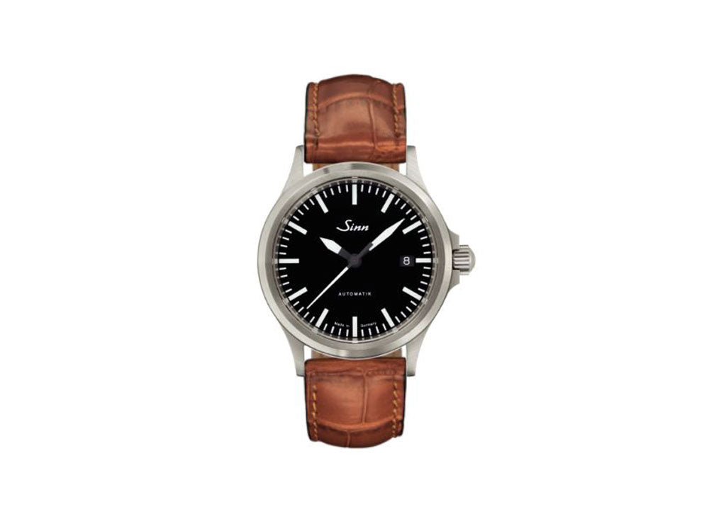 Reloj Automático Sinn 556 I, SW 200-1, Negro, Correa de piel, 556.010 LB14