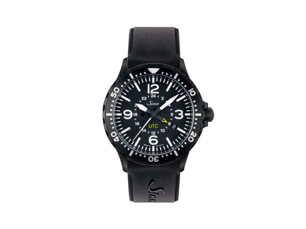 Reloj Automático Sinn 857 S UTC, ETA 2893-2, 43mm, GMT, Silicona, 857.020 SI47
