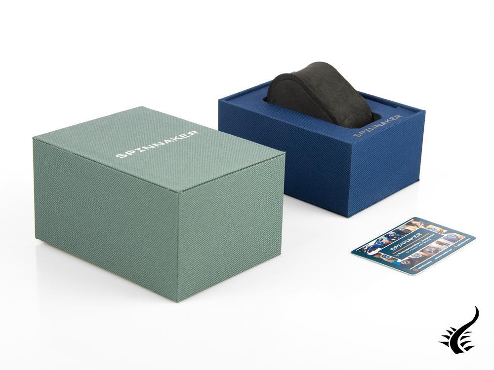 Reloj Automático Spinnaker Wreck, Azul, 44 mm, 20 atm, SP-5089-02