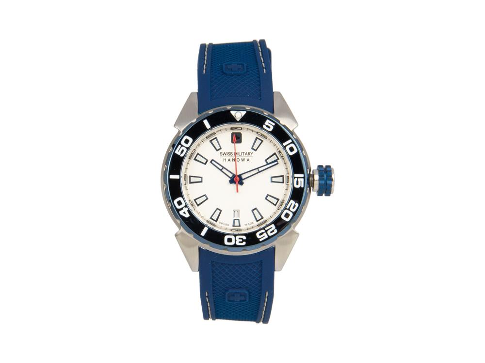 Reloj de Cuarzo Swiss Military Hanowa Scuba Diver Lady, Blanco, 6-6323.04.001